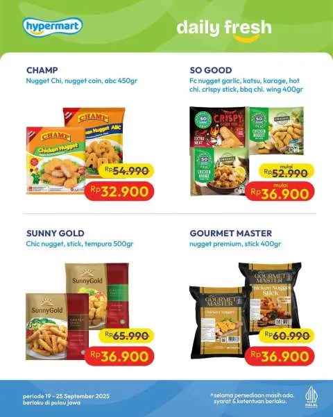 Promo JSM Hypermart Hyper Diskon Weekend Periode 19-22 September 2025
