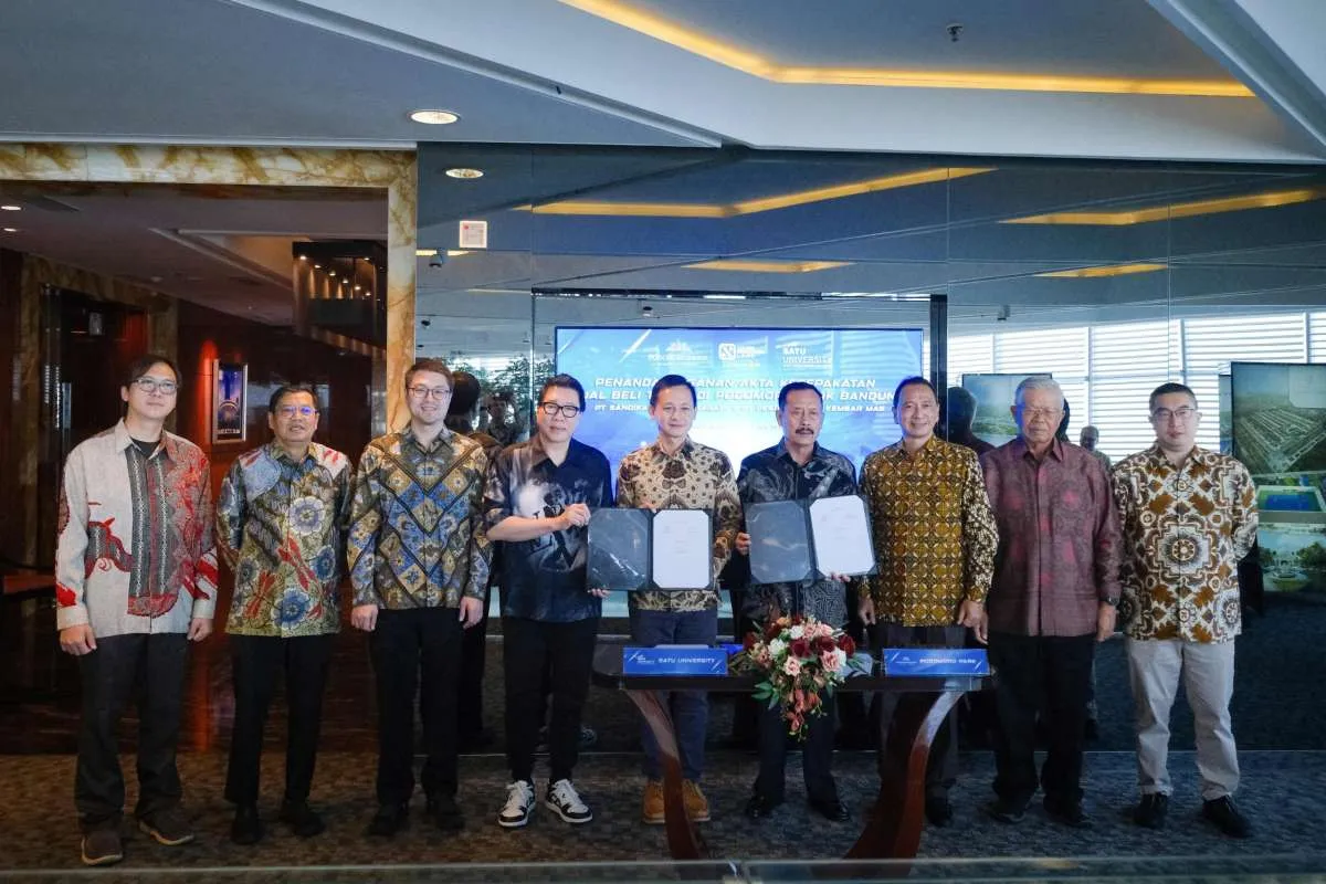 Agung Podomoro Land Gandeng Binus Hadirkan Satu University di Podomoro Park Bandung