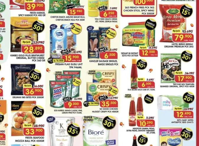 Promo JSM Superindo 30 Oktober-2 November 2025, Fresh Milk-Detergent Cair Diskon 40%