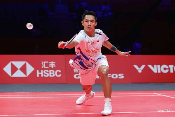 Jadwal Semifinal BWF Word Tour Finals 2024 : Jonatan Bertemu Denmark, Sabtu (14/12)