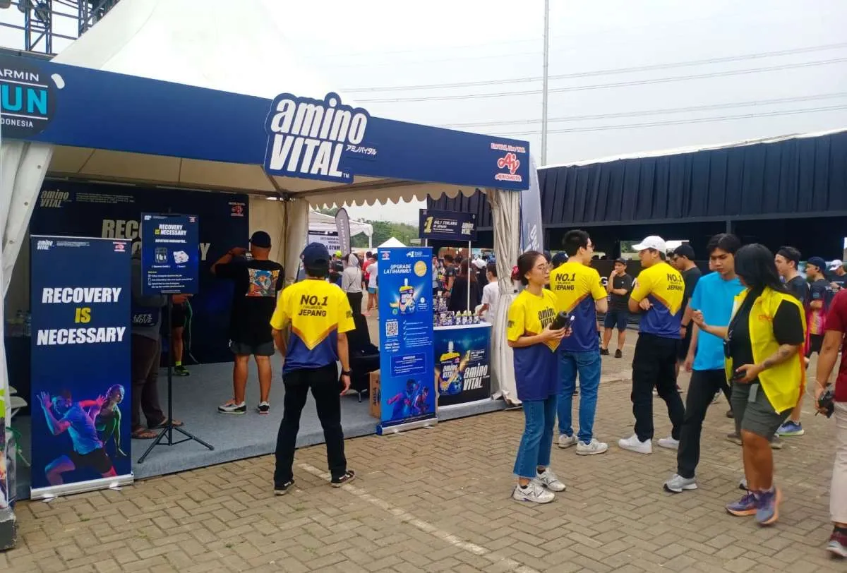 AminoVITAL dari Ajinomoto Dukung Garmin Run 2023