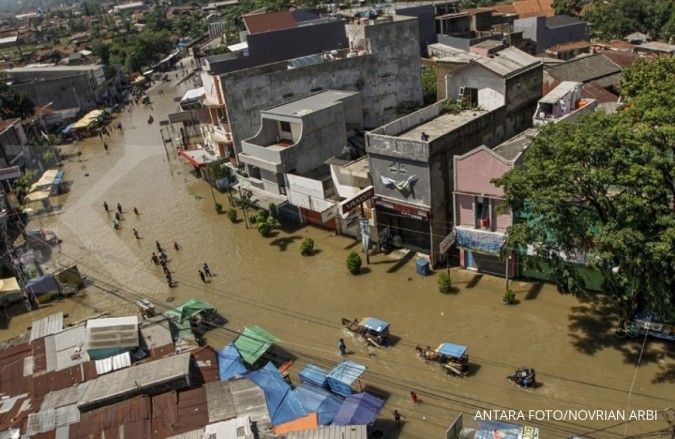 Banjir Bandung, pemerintah bangun kolam retensi