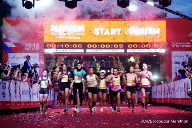 Energi Para Pelari Nyalakan Spirit Borobudur Marathon 2022