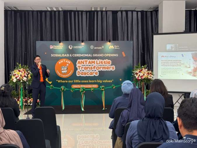 MainStory Wujudkan Daycare Berbasis Teknologi di Kantor Pusat ANTAM