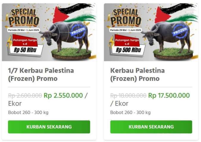 Kurban di Palestina Lewat Dompet Dhuafa
