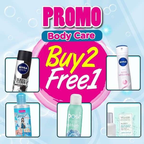 Promo Buy 2 Free 1 Produk Hair dan Body Care di Watsons, Berlaku sampai 31 Juli 2022