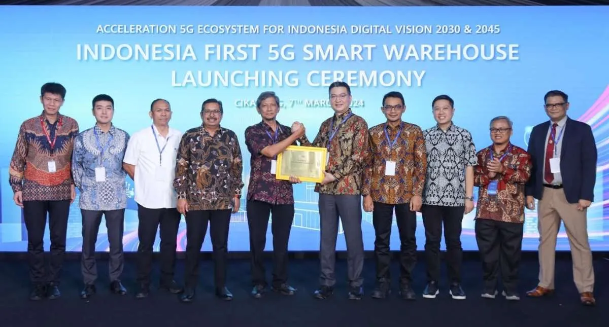 Telkomsel&Huawei Resmikan 5G SmartWarehouse&5G Innovation Center Pertama di Indonesia