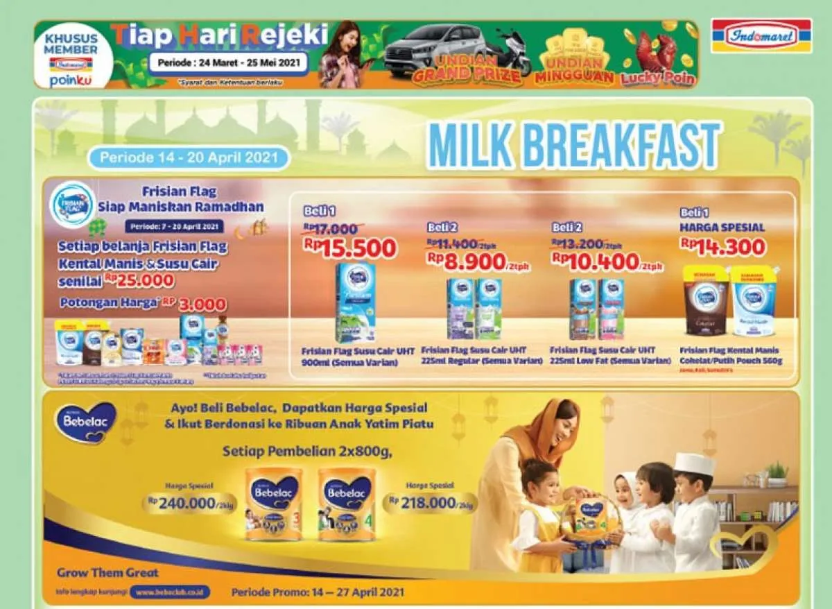 Promo Indomaret masih baru 15 April 2021, cek diskon mingguan!