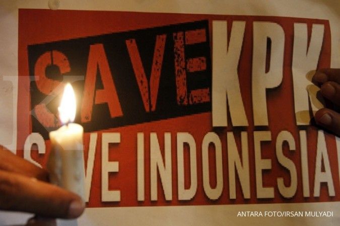 Rapor merah pemberantasan korupsi 100 hari Jokowi