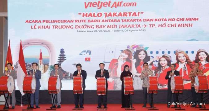 Vietjet Memulai Rute Baru Langsung antara Jakarta dan Kota Ho Chi Minh 