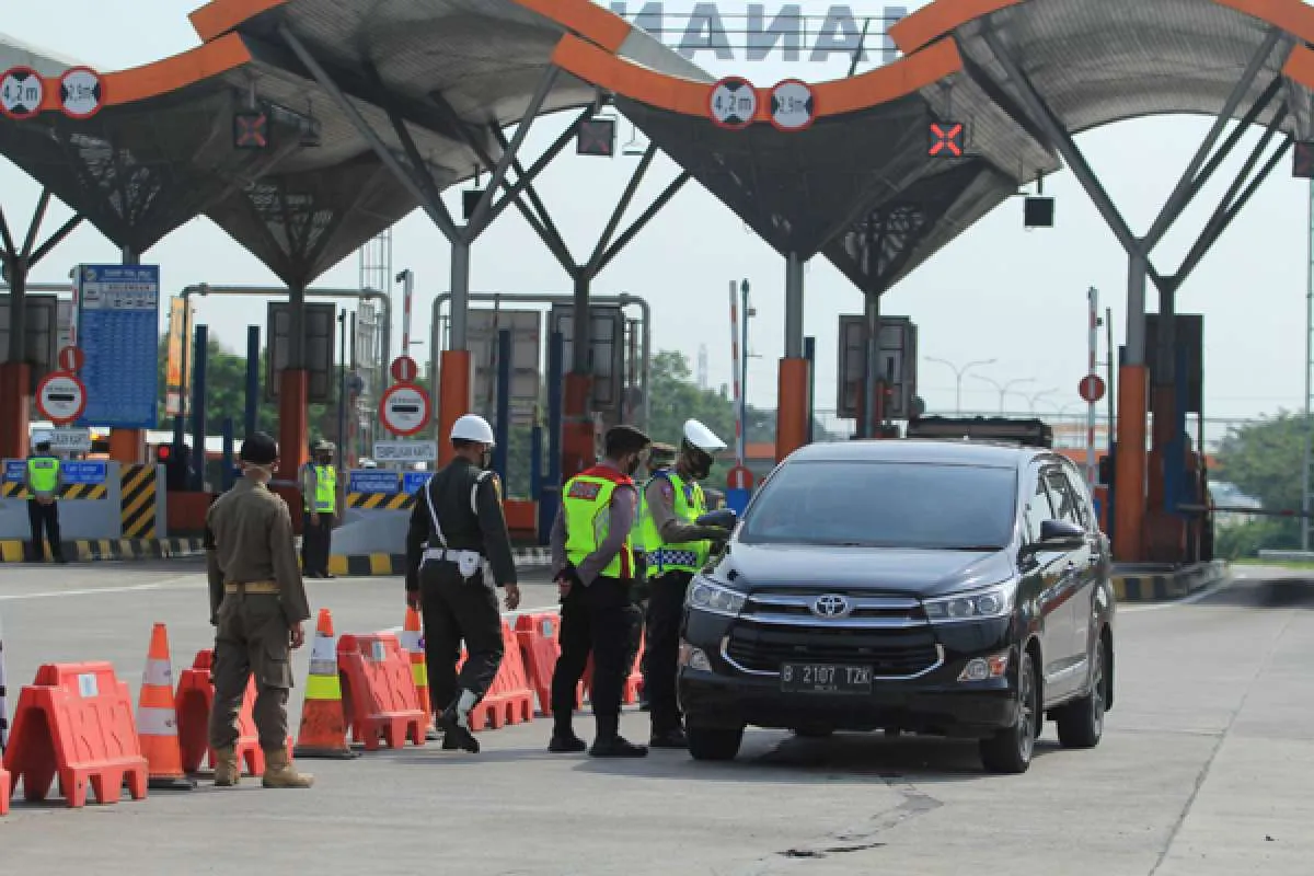 GT Palimanan dilintasi hanya 9.781 kendaraan pada hari pertama Lebaran