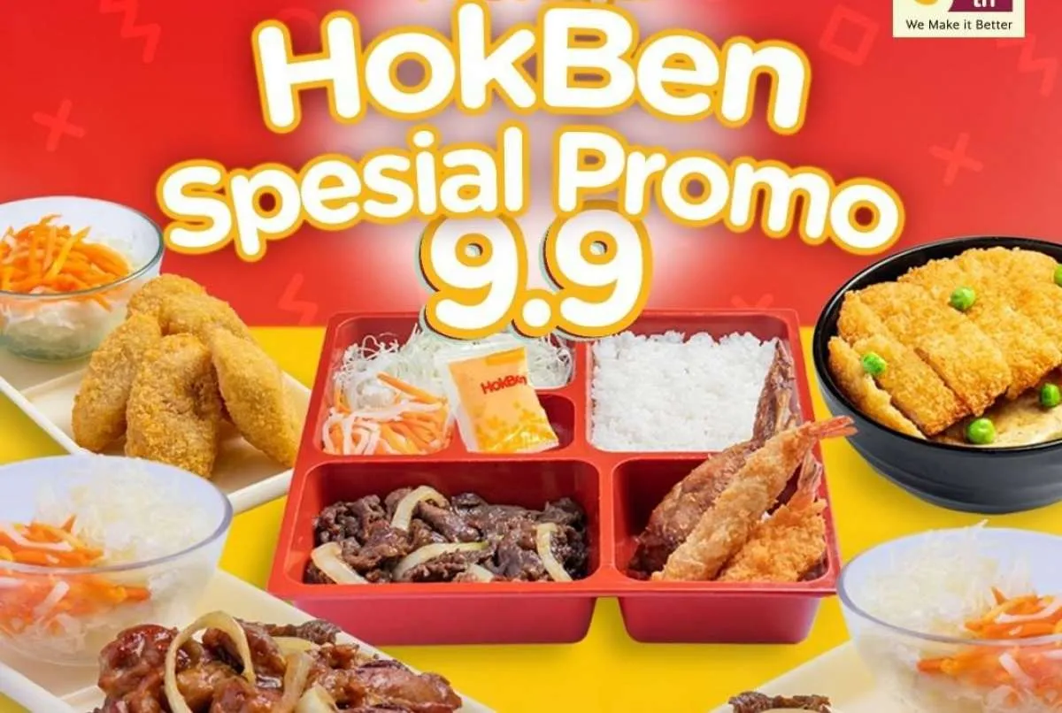 Promo HokBen 9 September 2021, sederet promo heboh dan meriah dengan harga spesial