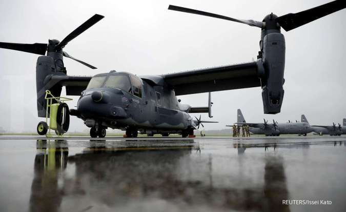 Pesawat Militer AS Jatuh di Laut Lepas Jepang, Setidaknya Satu Orang Tewas