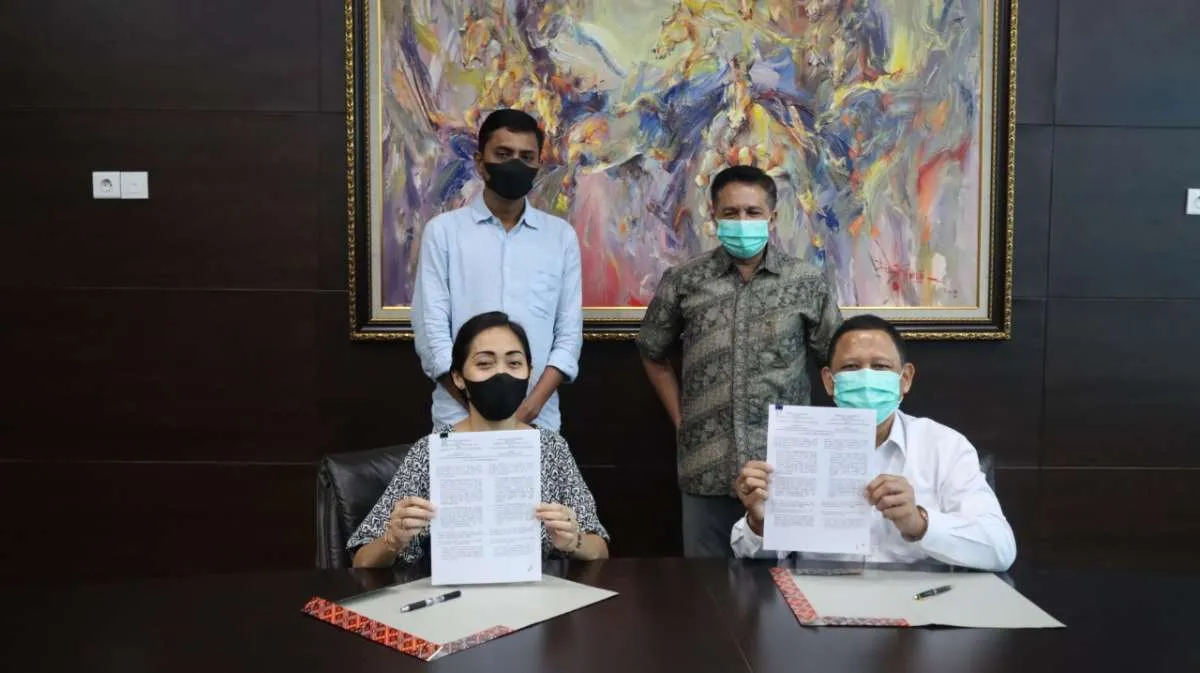 SAMF teken kontrak kerja sama persediaan bahan baku pupuk dengan Champa