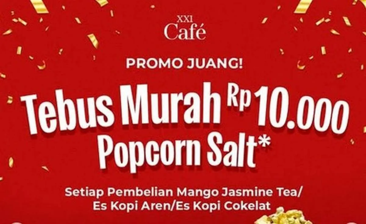 Promo di Bioskop Bulan Agustus 2025, Ada Tebus Murah Rp 10.000