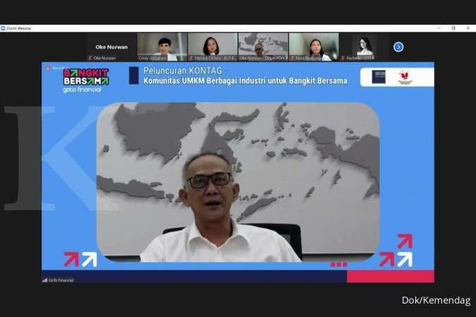 Dukung Peluncuran KONTAG: Pemerintah Jaga Transaksi Perdagangan UMKM Terus Berjalan