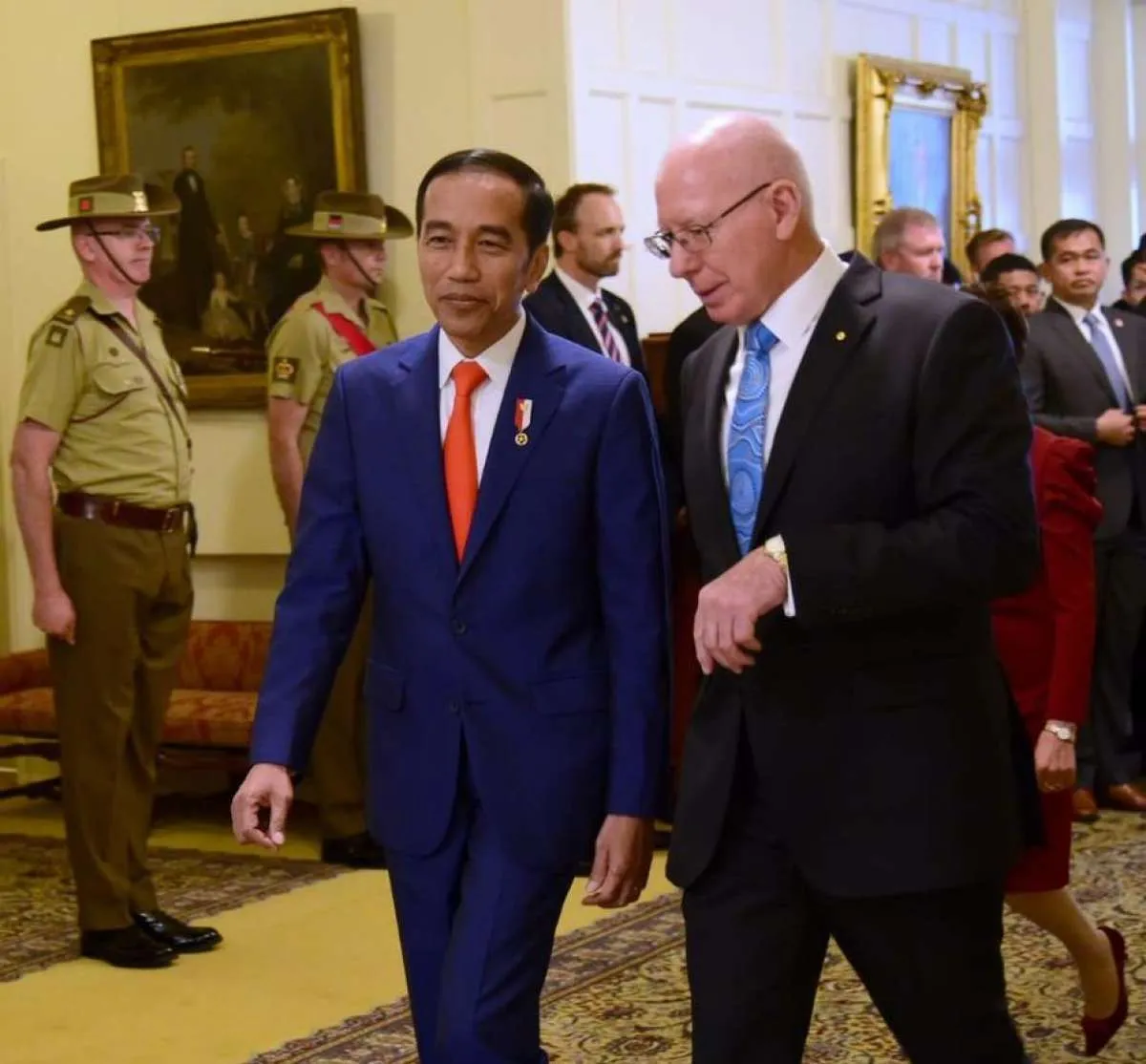 Jokowi akan diskusi soal pembangunan ibu kota baru selama di Australia
