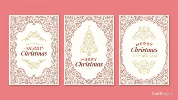 60 Christmast Card Keren, Berikut Kartu Ucapan Natal dan Tahun Baru 2023