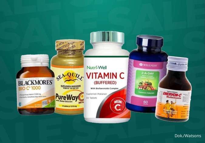 Promo Watsons Health Care, Nikmati Diskon hingga 65% untuk Belanja Aneka Vitamin