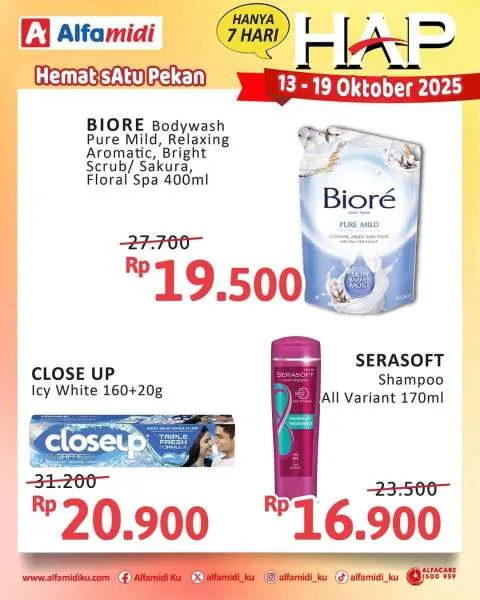 Promo Alfamidi Hemat Satu Pekan Periode 13-19 Oktober 2025