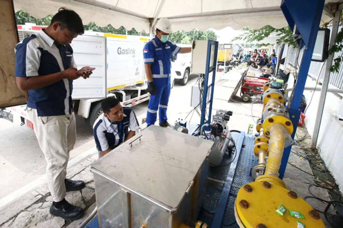 Perusahaan Gas Negara (PGAS) jamin pasokan gas ke sektor kelistrikan