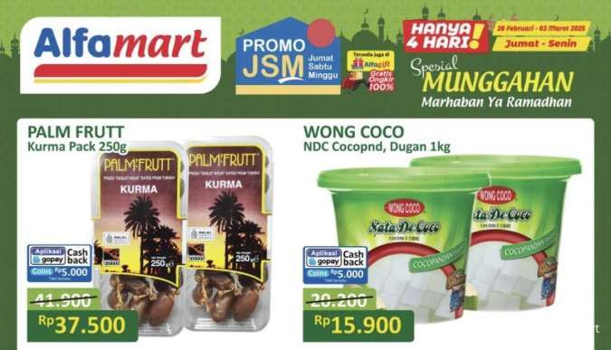 Katalog Promo JSM Alfamart Spesial Munggahan 28 Februari-3 Maret 2025, Hanya 4 Hari!