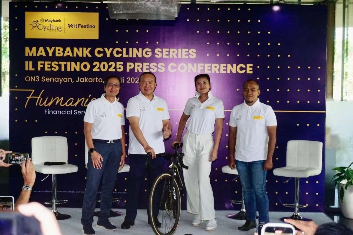 Maybank Indonesia Hadirkan Tantangan Baru Di Maybank Cycling Series Il Festino 2025