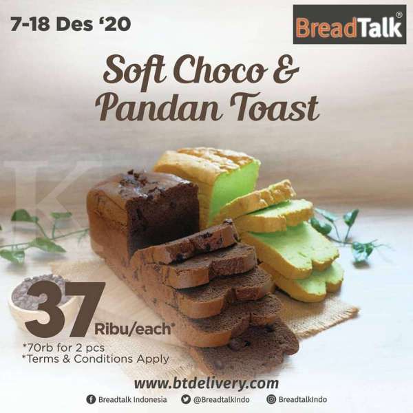 Promo BreadTalk 7-18 Desember 2020