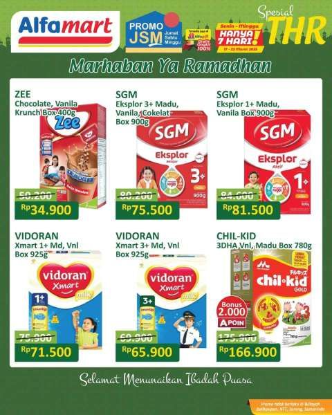 Promo JSM Alfamart 17-23 Maret 2025