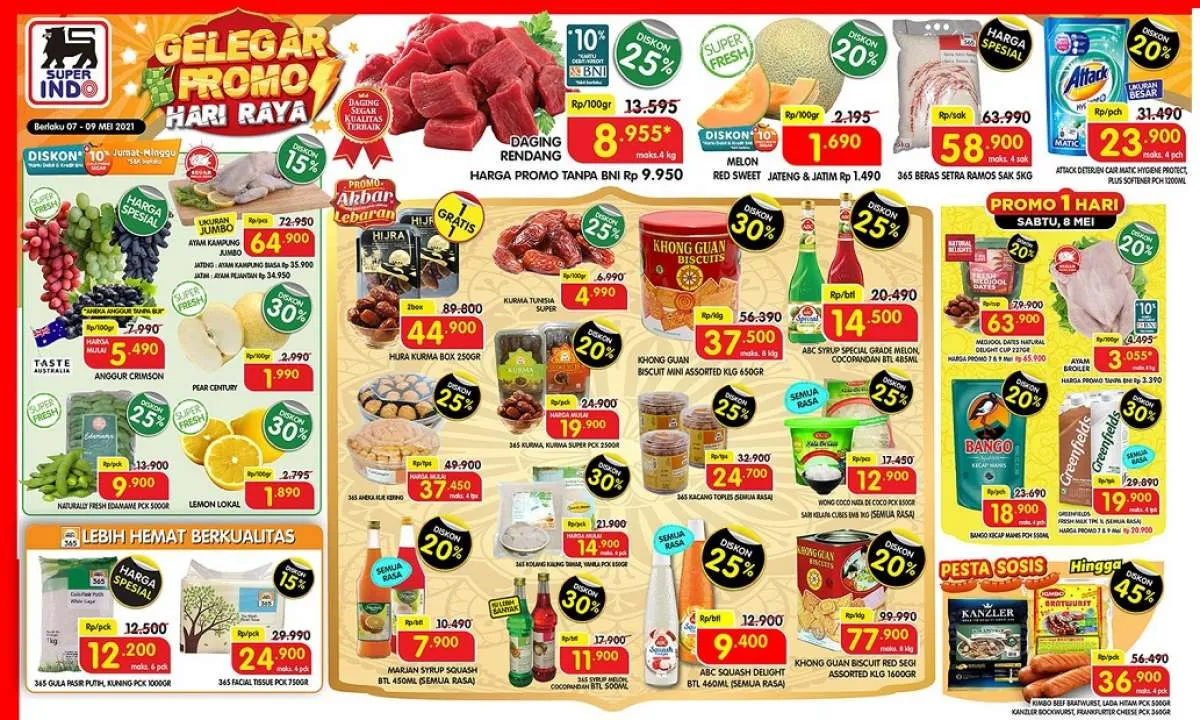 Promo JSM Superindo 7-9 Mei 2021, diskon weekend datang lagi!