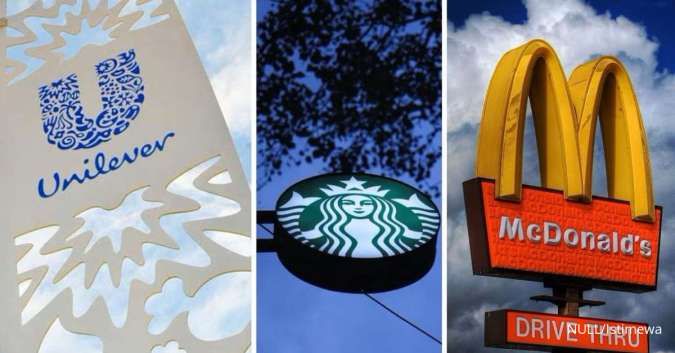 Bisnis Starbucks, McDonald’s & Unilever di Asia Barat dan Tenggara Terdampak Boikot