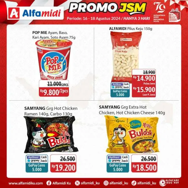 Promo JSM Alfamidi Spesial Kemerdekaan Periode 16-18 Agustus 2024