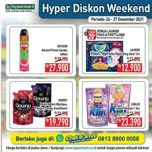 Promo Hypermart 24-27 Desember 2021