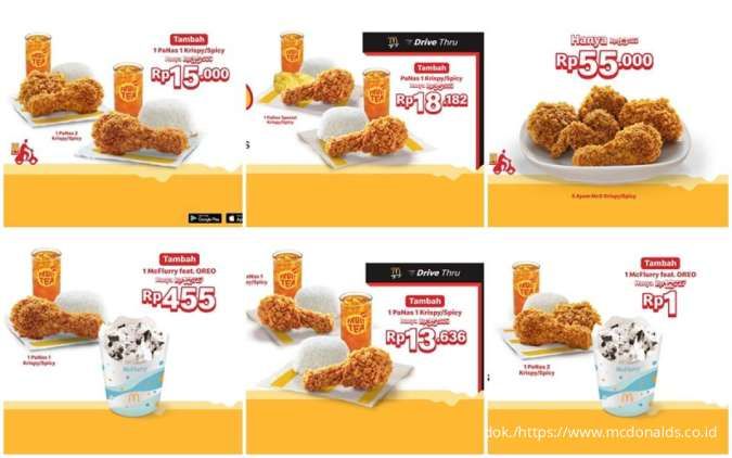 Kumpulan Promo Mantap McD Senin-Minggu Selama Januari 2026, Ada McFlurry Cuma Rp 1