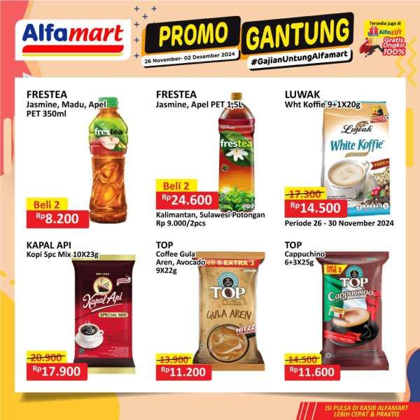 Promo Alfamart Gantung 26 November-2 Desember 2024