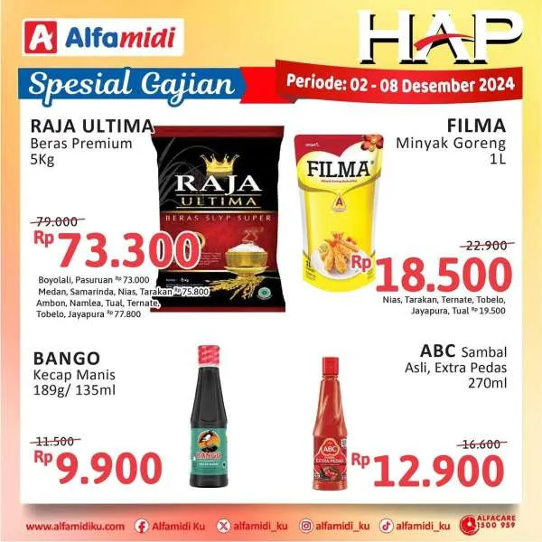 Promo Alfamidi Hemat Satu Pekan Periode 2-8 Desember 2024