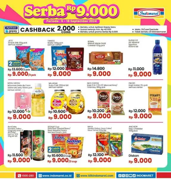 Promo Indomaret Super Hemat Periode 5-18 September 2024