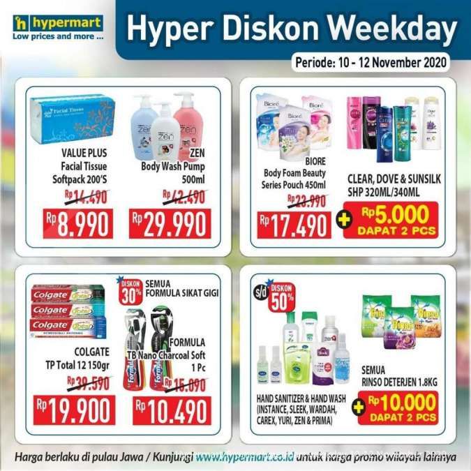 Promo Hypermart weekday 10-12 November 2020 