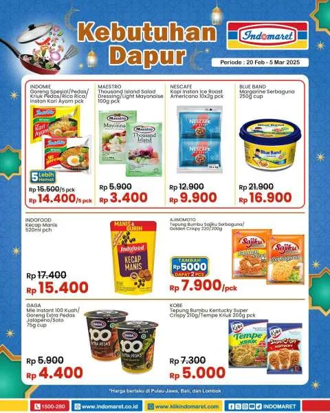 Promo Indomaret Super Hemat Periode 20 Februari-5 Maret 2025