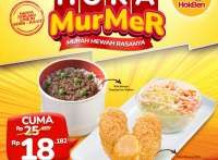 Promo HokBen Murah Meriah November 2025, 4 Pilihan Menu Rp 18.000‑an