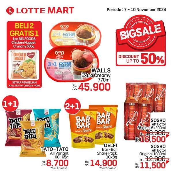 Promo Lotte Mart Weekend 7-10 November 2024