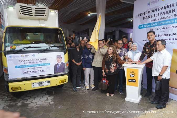 Kementerian Perdagangan Lepas Ekspor Adonan Roti Senilai Rp 200 Juta ke UEA