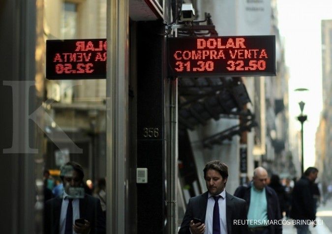 Peso mulai stabil pasca bank sentral Argentina mengguyur pasar