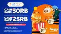 Promo XXI Merchandise Garfield sampai 9 Juni 2024, Ada Cashback hingga 50.000