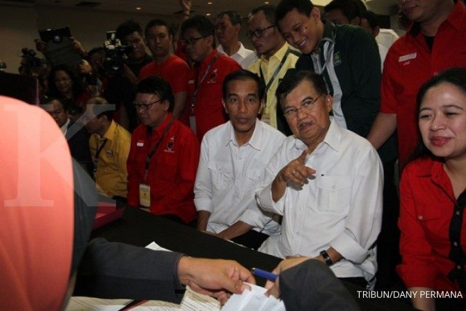 Jokowi-JK dijagokan pelaku bursa saham