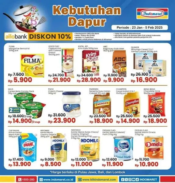 Promo Indomaret Super Hemat Periode 23 Januari-5 Februari 2025