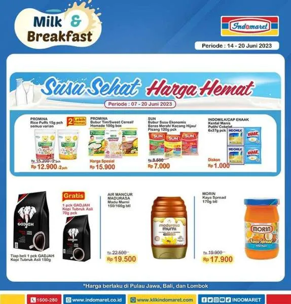 Promo Indomaret Super Hemat Periode 14-20 Juni 2023