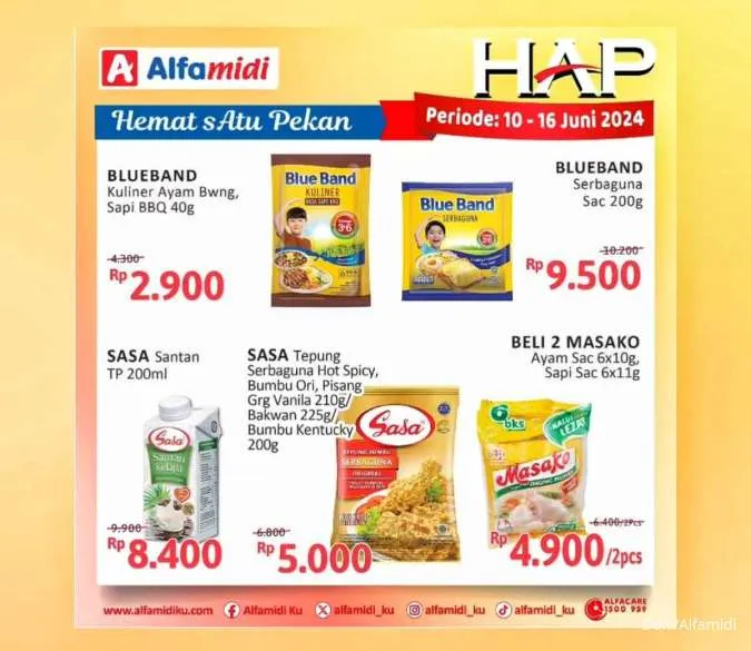 Promo Alfamidi Hemat Satu Pekan Periode 10-16 Juni 2024