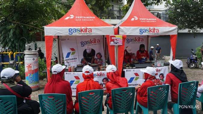 PGN Beri Kesadaran Safety Gas Bumi dan Buka Pendaftaran Gaskita di Pondok Kopi