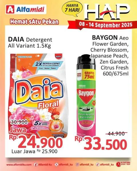 Promo Alfamidi Hemat Satu Pekan Periode 8-14 September 2025
